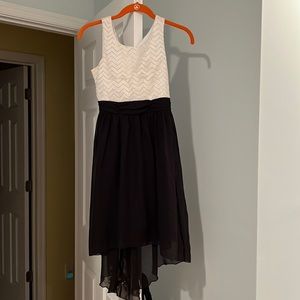 Speechless Girls Black and White Dress